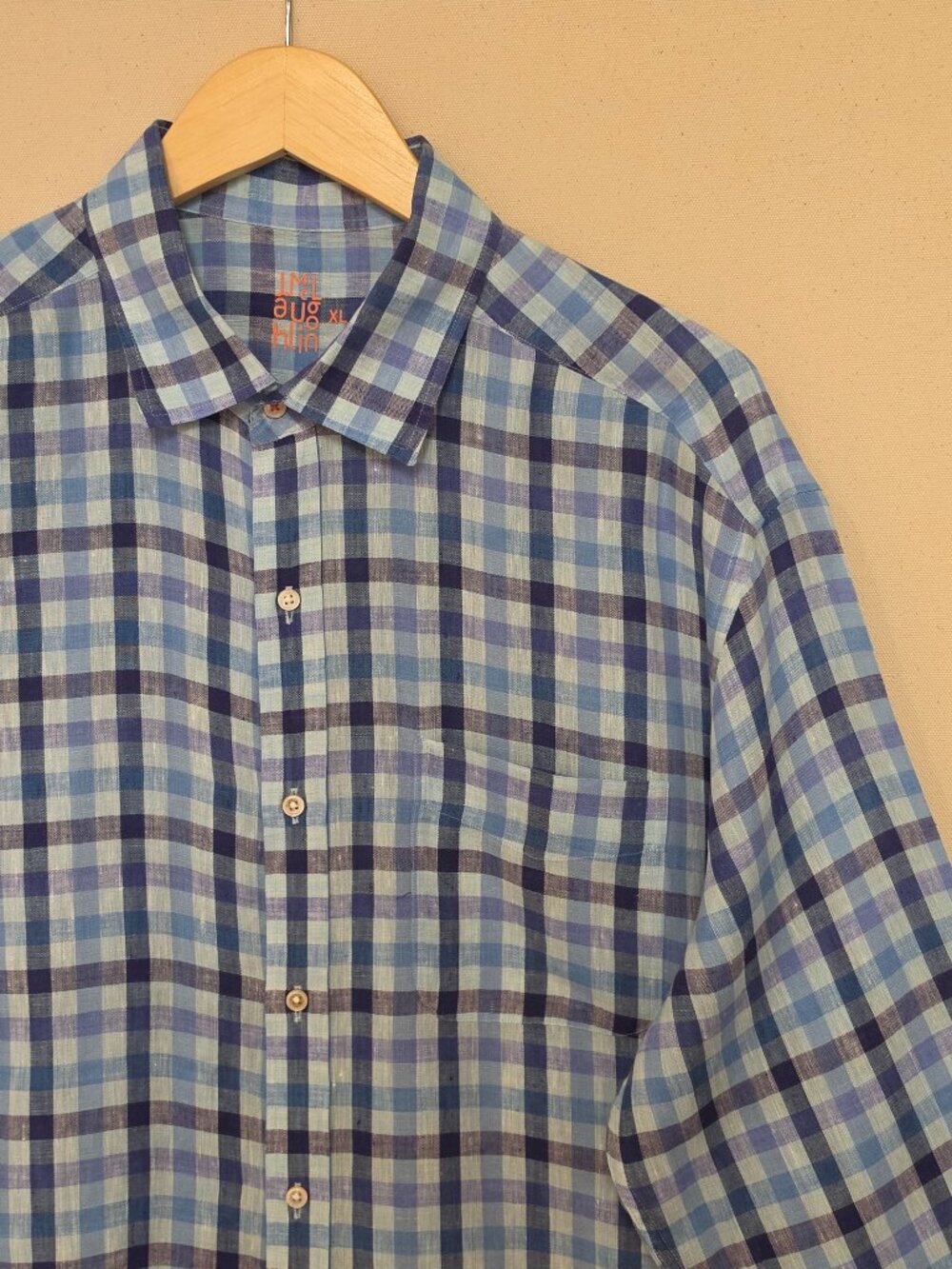 J. McLaughlin Linen Button Down XL